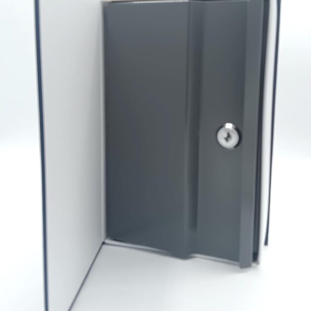 خزنة كتب من ورق الذهب مع قفل - الصورة 6