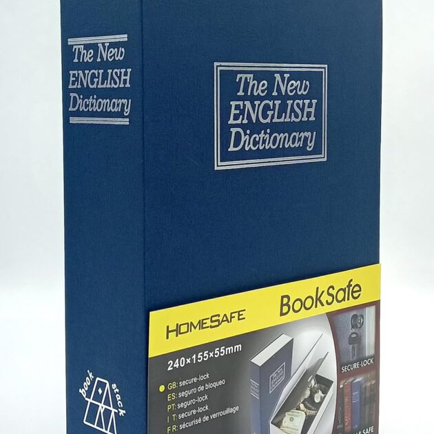 خزنة كتب من ورق الذهب مع قفل - الصورة 8