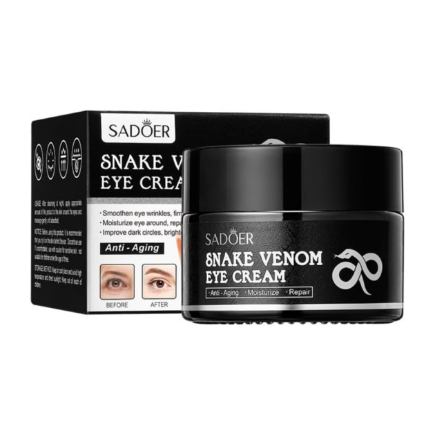 كريم العيون ريتينول ببتيد سم الثعبان