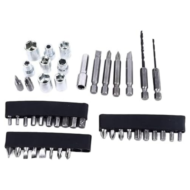 شنطة مفك كهربائي 47 قطعة - الصورة 2