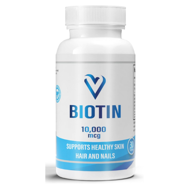 مكمل البيوتين لنمو الشعر