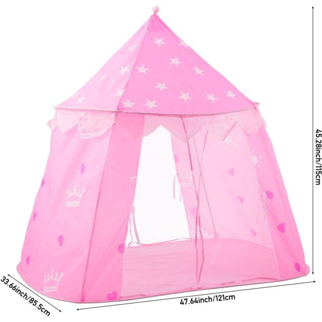 خيمة لعب قلعة ساحرة قابلة للطي - الصورة 6