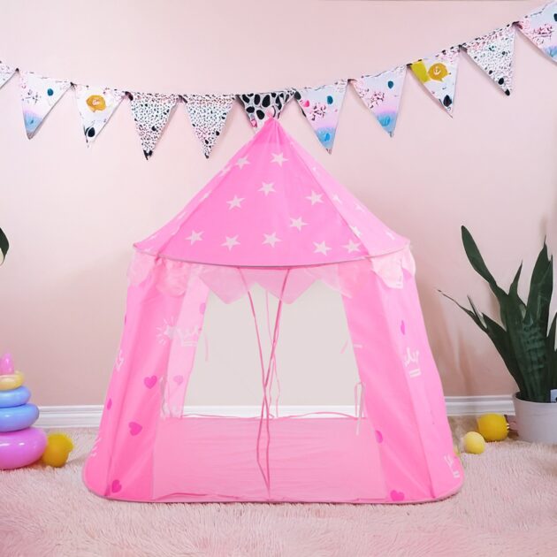 خيمة لعب قلعة ساحرة قابلة للطي - الصورة 2